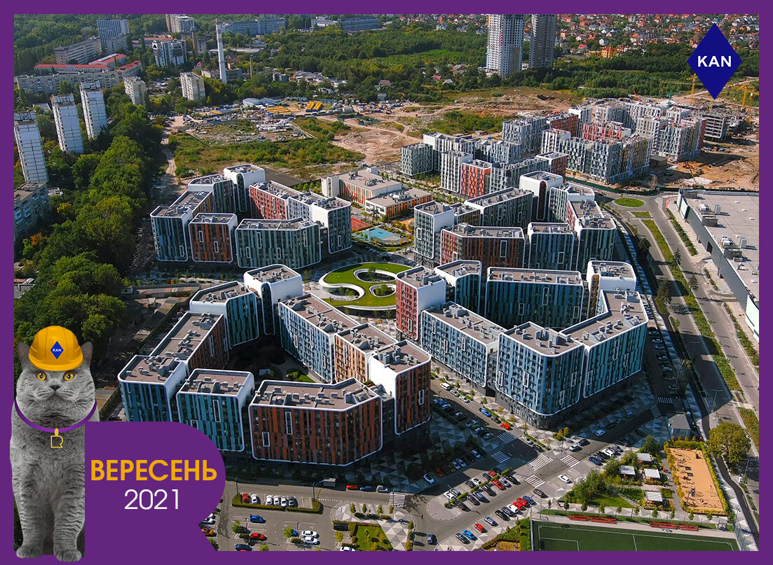 PROGRESS OF CONSTRUCTION OF THE RESPUBLIKA IN SEPTEMBER 2021