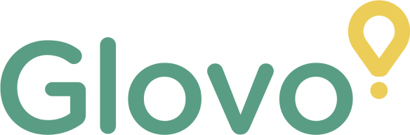 GLOVO ВЕЗЕ ВСЕ ЩЕ ШВИДШЕ ДЛЯ МЕШКАНЦІВ KAN логотип